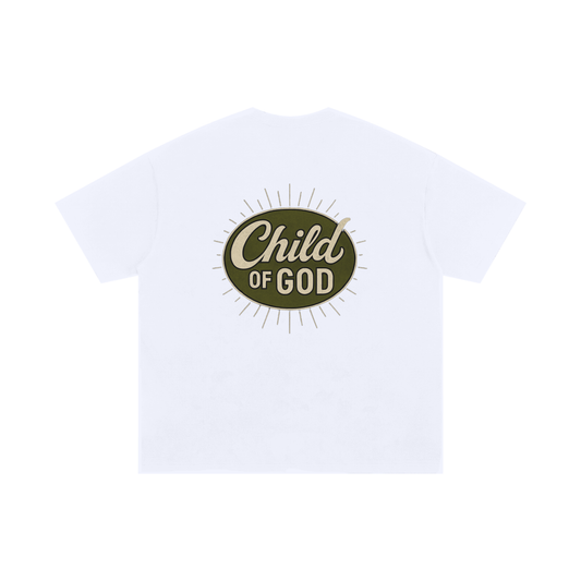 Child Of God Oversized T-Shirt White